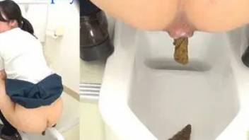 Japanese girl poops 3